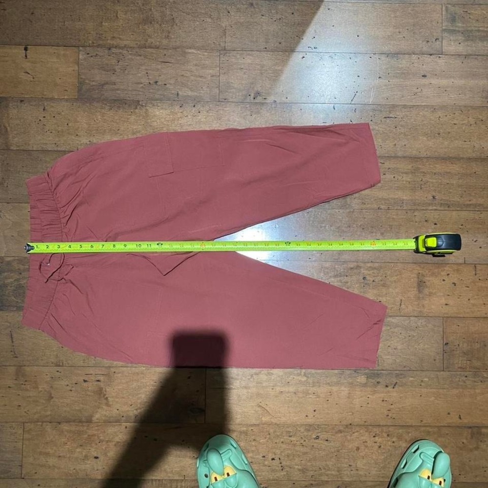 Old Navy active pink stretch tech wide leg joggers Size S - Picture 4 of 4